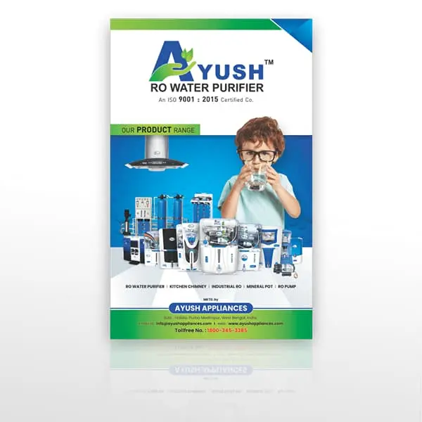 ro water purifier promotional poster printing manufacturer company in india delhi ncr