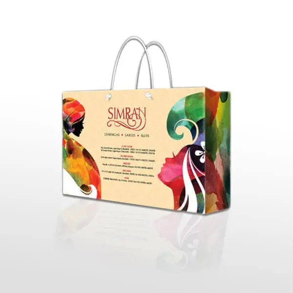 brown paper carry bag manufacturer company in india delhi ncr